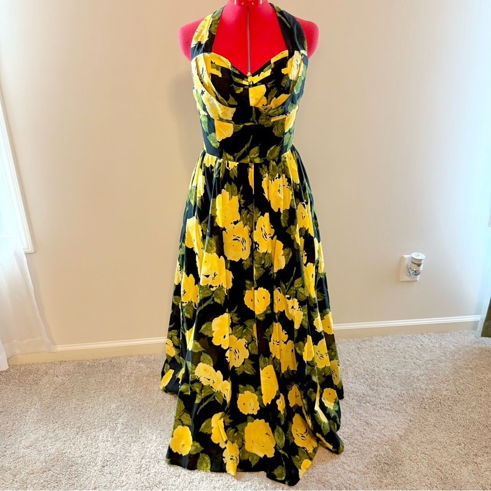 TRASHY DIVA 1959 Floral Long Lena Dress
